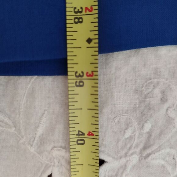 NWT Le Suit Cobalt Cerulean Blue Pantsuit • Size 16P • Two-Piece Blazer & Pants - Picture 9 of 9